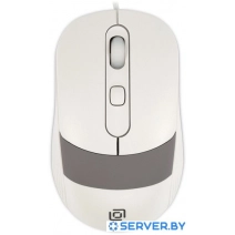 Мышь Oklick 310M (белый/серый)