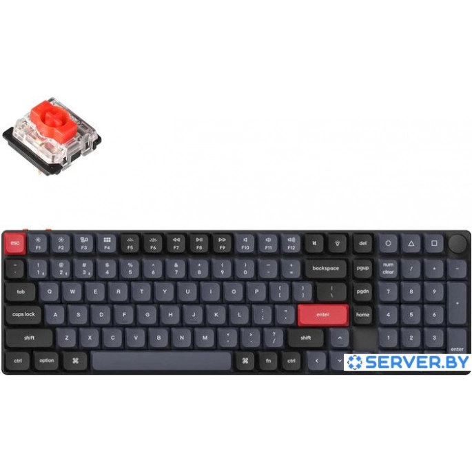 Клавиатура Keychron K17 Pro K17P-H1-RU (Gateron Low Profile Red). Фото 1