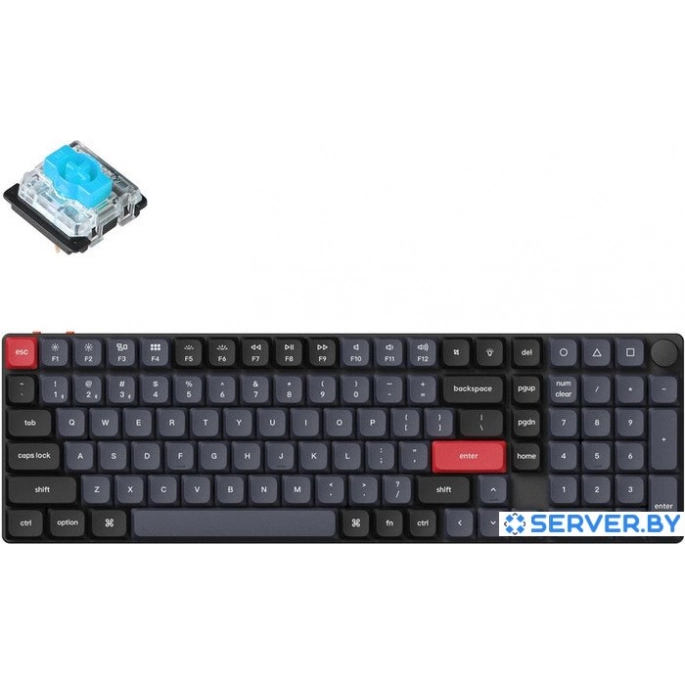 Клавиатура Keychron K17 Pro K17P-H1-RU (Gateron Low Profile Red). Фото 2