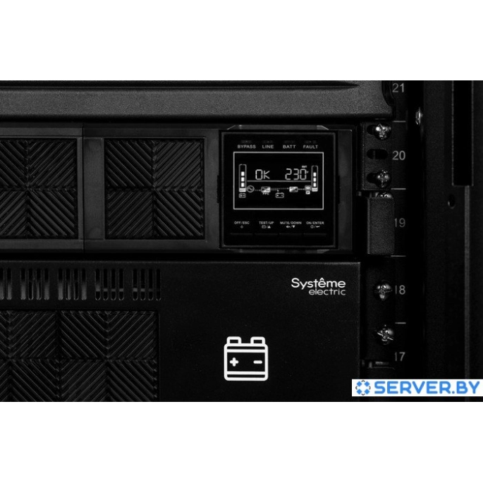 Источник бесперебойного питания Systeme Electric SRVSE6KRTXLI5U. Фото 5