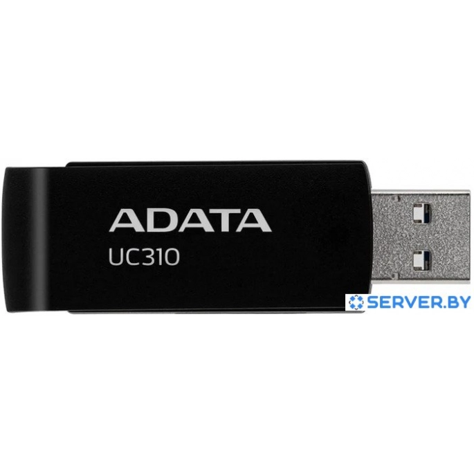 USB Flash ADATA UC310-256G-RBK 256GB (черный). Фото 1