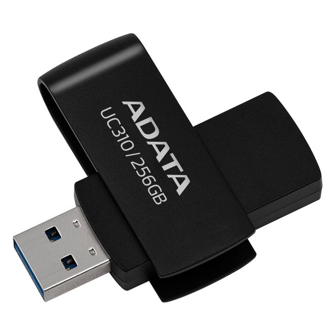 USB Flash ADATA UC310-256G-RBK 256GB (черный). Фото 2