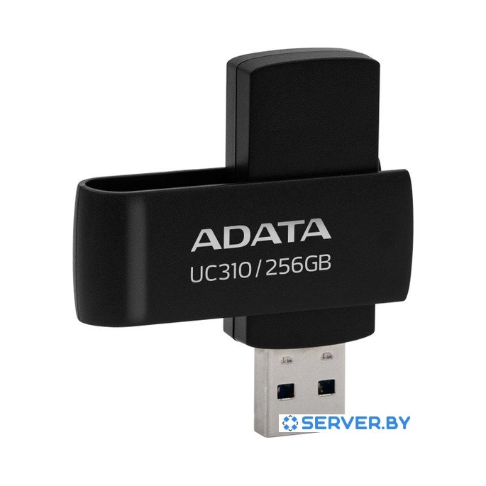 USB Flash ADATA UC310-256G-RBK 256GB (черный). Фото 3