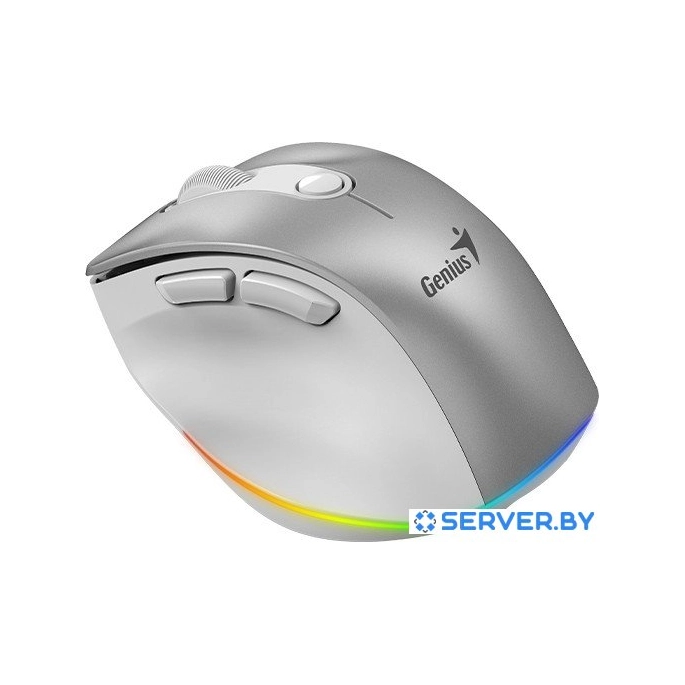 Мышь Genius Ergo 9000S Pro (серебристый). Фото 2