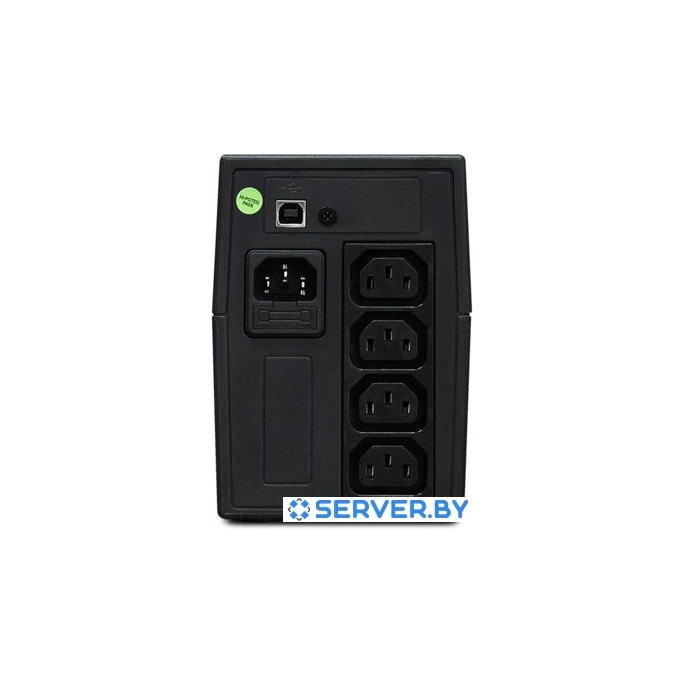 Источник бесперебойного питания Powerman Back Pro 650I Plus (IEC320). Фото 2