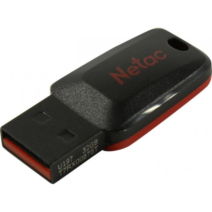 USB Flash Netac U197 USB 2.0 4GB NT03U197N-004G-20BK. Фото 1