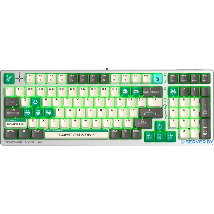 Клавиатура A4Tech Bloody S98 Pixels Green (Bloody BLMS Red Plus, нет кириллицы). Фото1