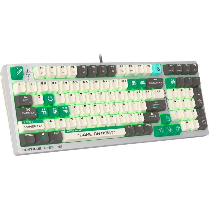 Клавиатура A4Tech Bloody S98 Pixels Green (Bloody BLMS Red Plus, нет кириллицы). Фото5