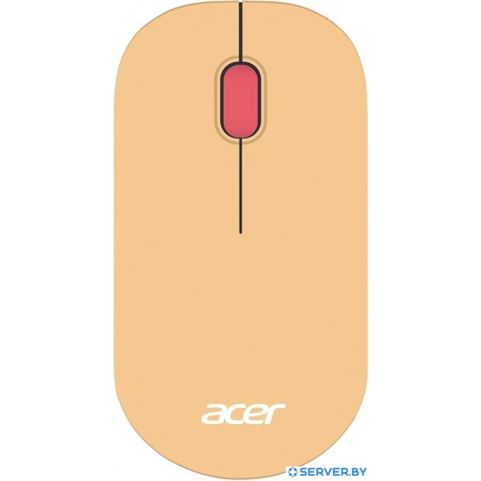 Мышь Acer OMR205 (бежевый/розовый). Фото 1