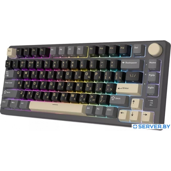 Клавиатура Royal Kludge RK-M75 RGB Phantom (RK Brown). Фото 4