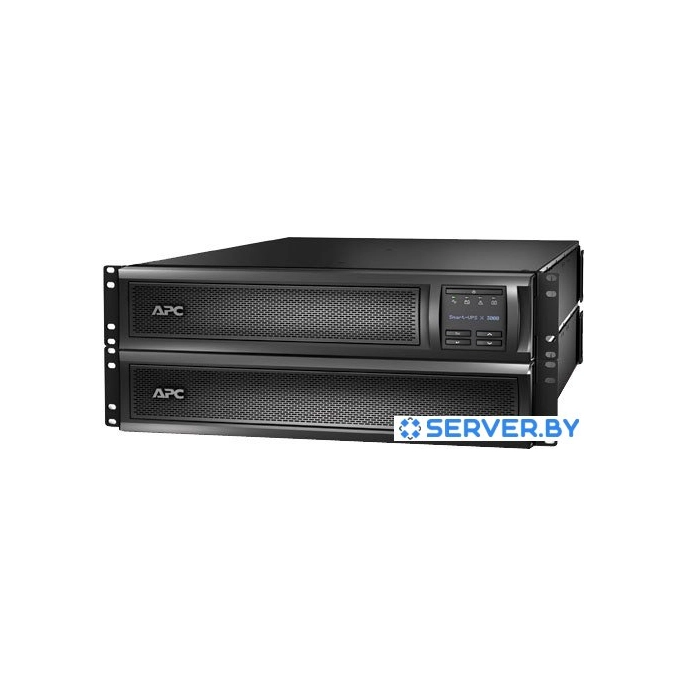 Источник бесперебойного питания APC Smart-UPS X 3000VA Rack/Tower LCD 200-240V (SMX3000RMHV2UNC). Фото 3