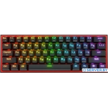 Клавиатура Redragon Fizz Pro (черный/красный)