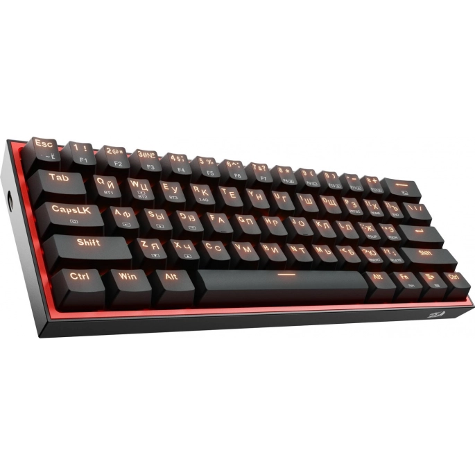Клавиатура Redragon Fizz Pro (черный/красный). Фото 3