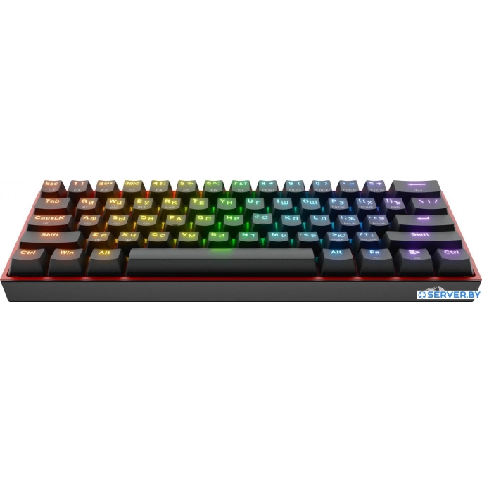 Клавиатура Redragon Fizz Pro (черный/красный). Фото 5