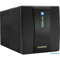 Источник бесперебойного питания ExeGate SpecialPro UNB-1500.LED.AVR.4SH EP285499RUS