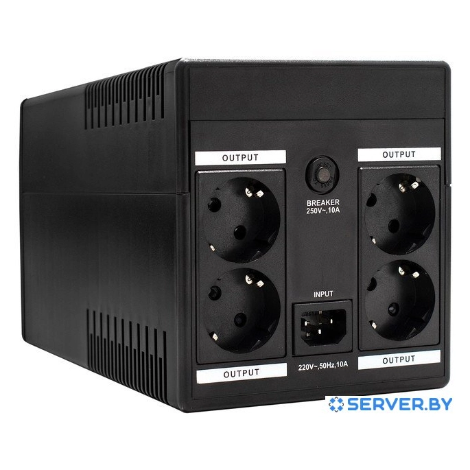 Источник бесперебойного питания ExeGate SpecialPro UNB-1500.LED.AVR.4SH EP285499RUS. Фото 2