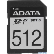 Карта памяти ADATA Premier Extreme SDXC SD 7.0 512GB ASD512GEX3L1-C