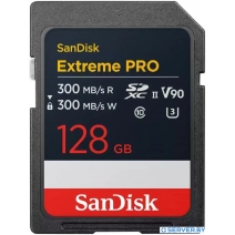 Карта памяти SanDisk Extreme PRO SDXC SDSDXDM-128G-GN4IN 128GB