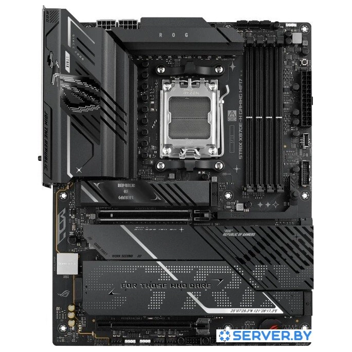 Материнская плата ASUS Rog Strix X870E-H Gaming WiFi7. Фото 1