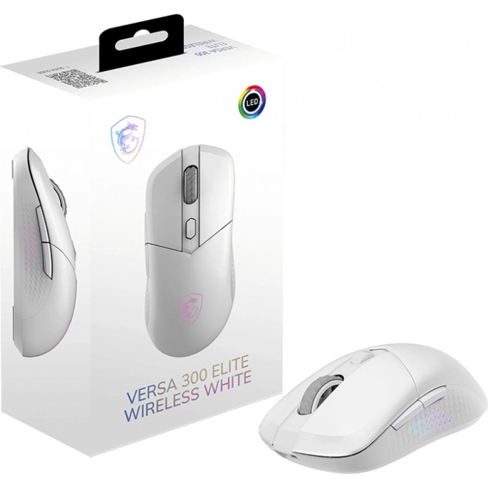 Игровая мышь MSI Versa 300 Elite Wireless (белый). Фото 5