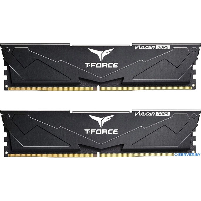 Оперативная память Team T-Force Vulcan 2x8ГБ DDR5 6000 МГц FLBD516G6000HC38ADC01. Фото 1
