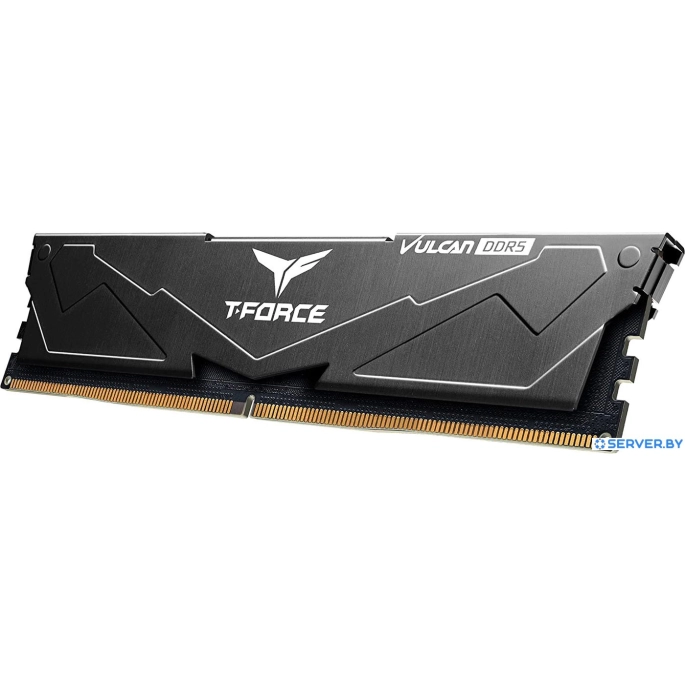 Оперативная память Team T-Force Vulcan 2x8ГБ DDR5 6000 МГц FLBD516G6000HC38ADC01. Фото 4