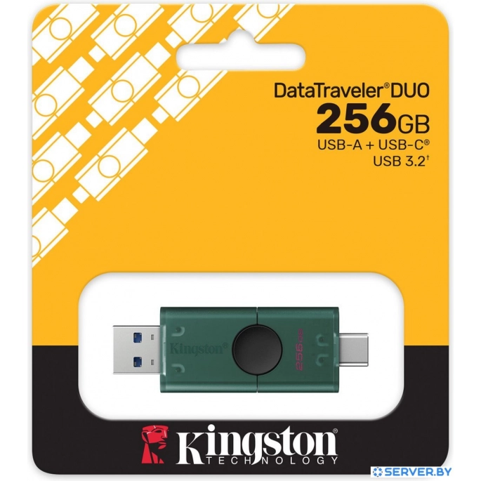 USB Flash Kingston DataTraveler Duo 256GB DTDEG2/256GB. Фото 4