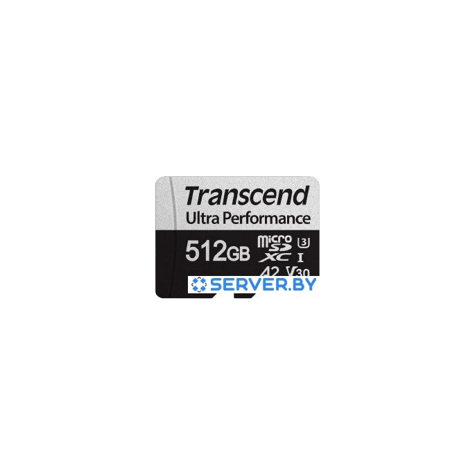 Карта памяти Transcend microSDXC 340S 512GB (с адаптером). Фото 2