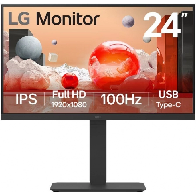 Монитор LG 24BA650-B. Фото 1
