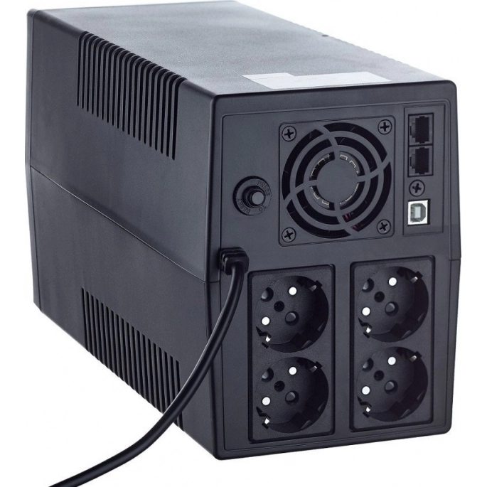 Источник бесперебойного питания Kiper Power B2000 USB (2000VA/1200W). Фото 3