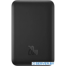 Внешний аккумулятор Baseus Magnetic Mini Air Wireless Fast Charge Power Bank 20W 6000mAh (черный)