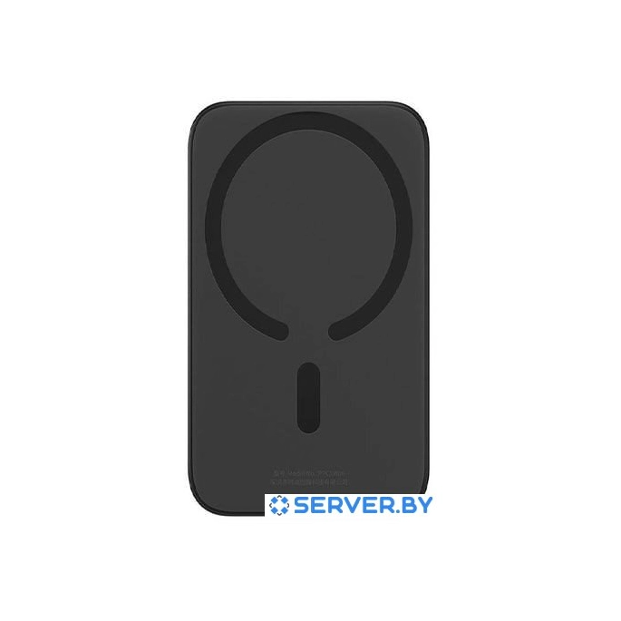 Внешний аккумулятор Baseus Magnetic Mini Air Wireless Fast Charge Power Bank 20W 6000mAh (черный). Фото 3