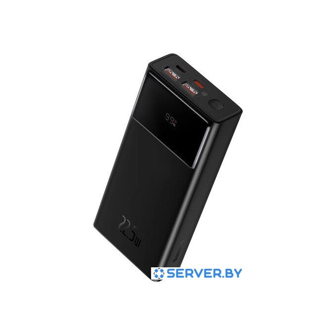 Внешний аккумулятор Baseus Star-Lord Digital Display Fast Charging Power Bank 30000mAh 22.5W (черный). Фото3
