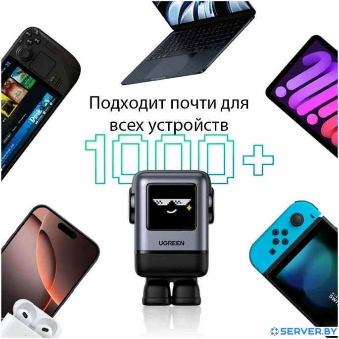 Сетевое зарядное Ugreen X688 45515B. Фото 4