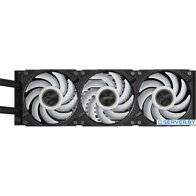 Жидкостное охлаждение для процессора Gigabyte Aorus Waterforce X II 360. Фото 4