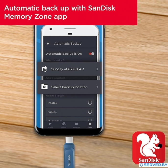 USB Flash SanDisk Ultra Dual Drive Go Type-C 32GB SDDDC3-032G-G46NB. Фото 5