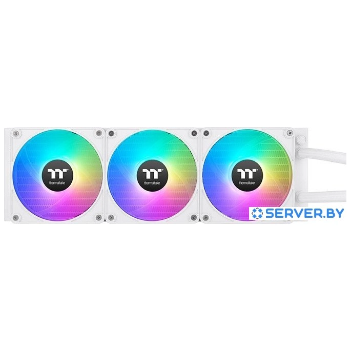 Жидкостное охлаждение для процессора Thermaltake TH360 V2 Ultra EX ARGB Snow Edition CL-W426-PL12SW-A. Фото 4