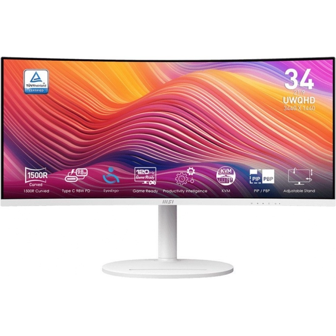 Монитор MSI Modern MD342CQPW. Фото1