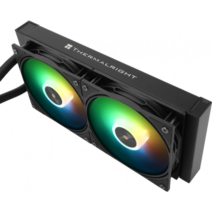 Система жидкостного охлаждения для процессора Thermalright Frozen Warframe 240 ARGB (черный). Фото 4