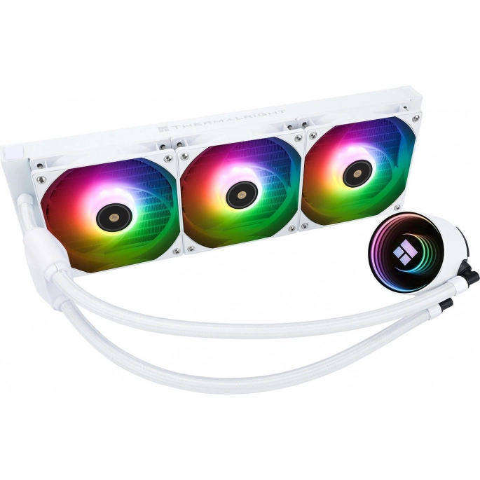 Система жидкостного охлаждения для процессора Thermalright Frozen Notte 360 ARGB V2 (белый). Фото 2