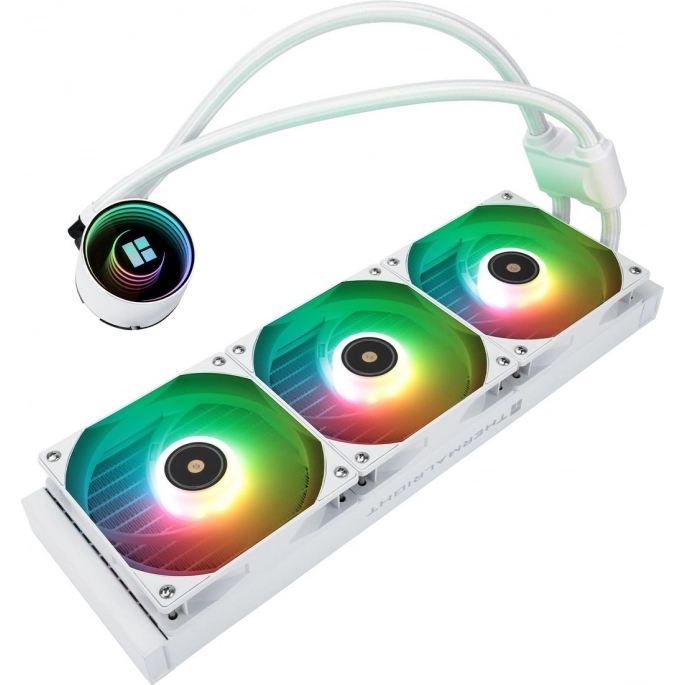Система жидкостного охлаждения для процессора Thermalright Frozen Notte 360 ARGB V2 (белый). Фото 3