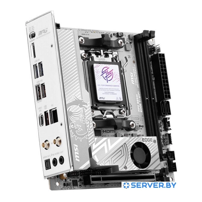 Материнская плата MSI MPG B850I Edge TI WiFi. Фото3