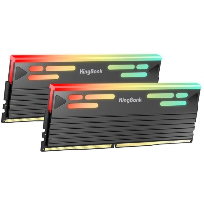 Оперативная память KingBank RGB 2x24ГБ DDR5 8000 МГц K5.01.FLM5KM9501. Фото 1