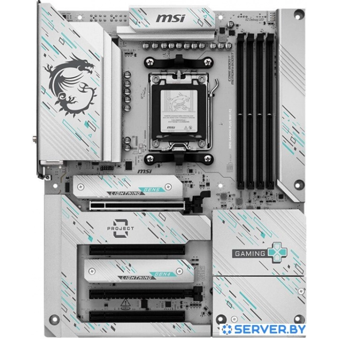 Материнская плата MSI B850 Gaming Plus WiFi PZ. Фото 1