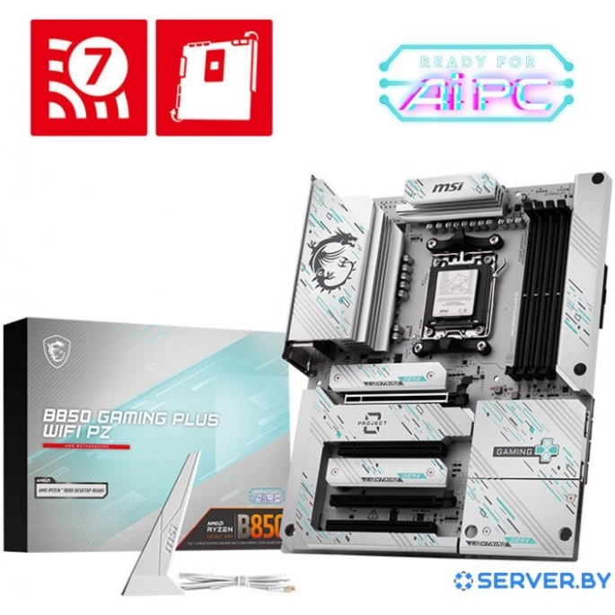 Материнская плата MSI B850 Gaming Plus WiFi PZ. Фото 5