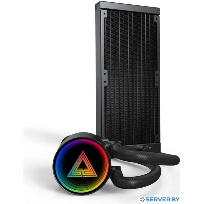 Montech LightFlow ARGB 240 (черный). Фото 3
