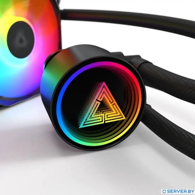 Montech LightFlow ARGB 240 (черный). Фото 5