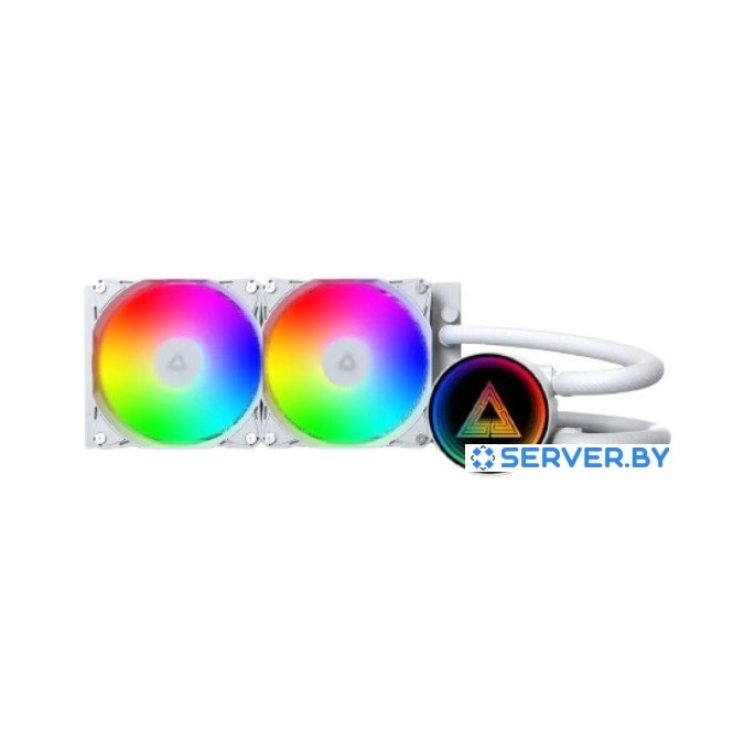 Montech LightFlow ARGB 240 (белый). Фото 1