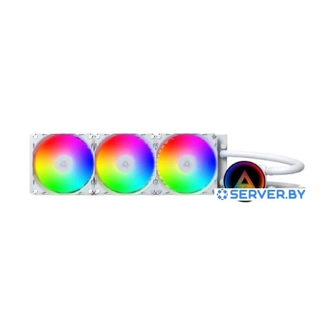 Montech LightFlow ARGB 360 (белый). Фото 1