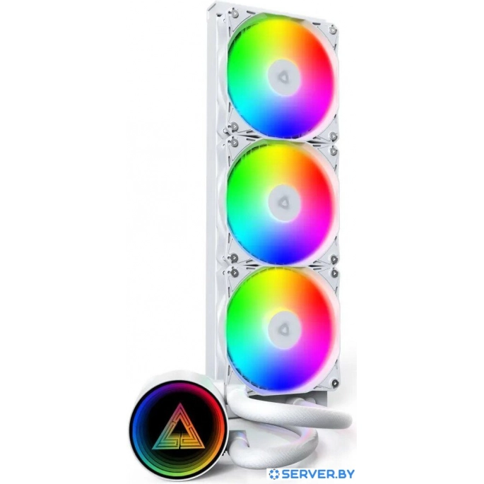 Montech LightFlow ARGB 360 (белый). Фото 2